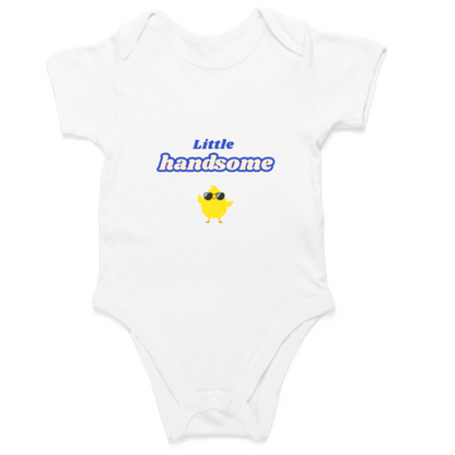 Little Handsome Romper for Baby Boys | 0-6 Months
